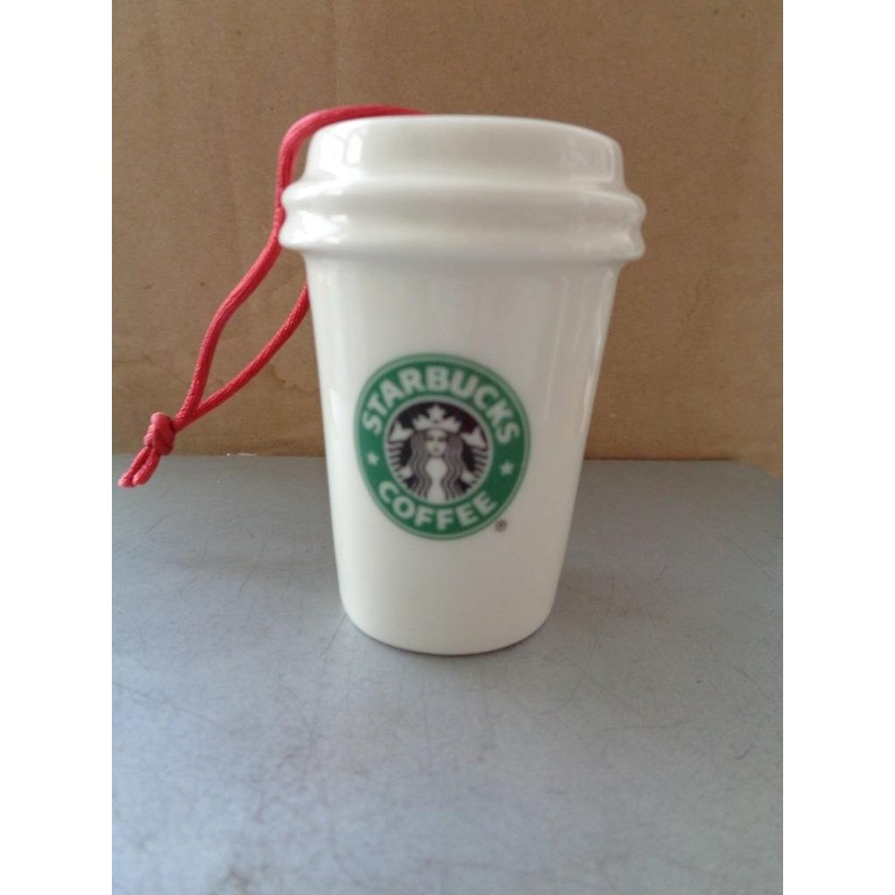 Starbucks Christmas Ornament 2006 White Siren Logo